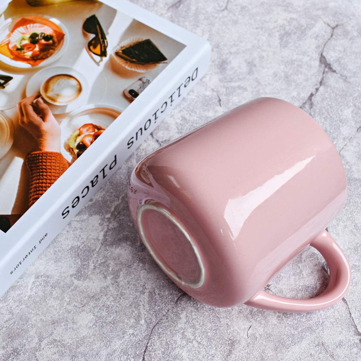 Bosmarlin ceramic tea cup base and finish detail