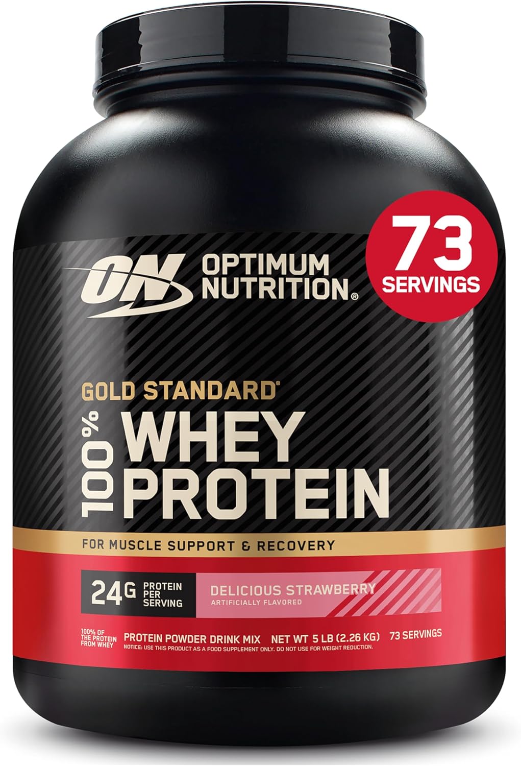 Optimum Nutrition Gold Standard 100% Whey Protein Powder, Vanilla Ice Cream, 2 Pound (Packaging May Vary) - Image 12