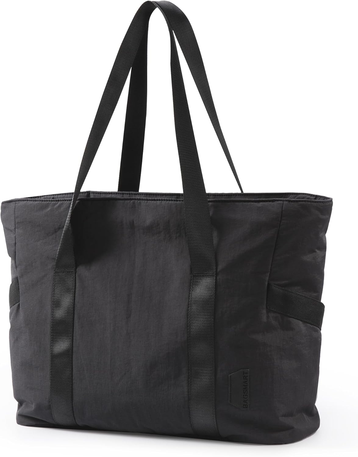 Bagsmart tote bag front view with zipper