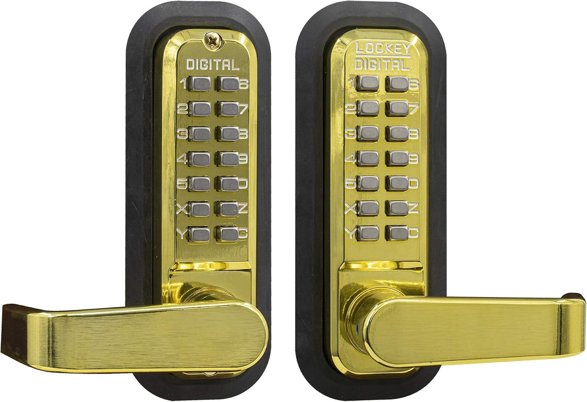 Lockey USA keyless entry lock interior and exterior lever handles