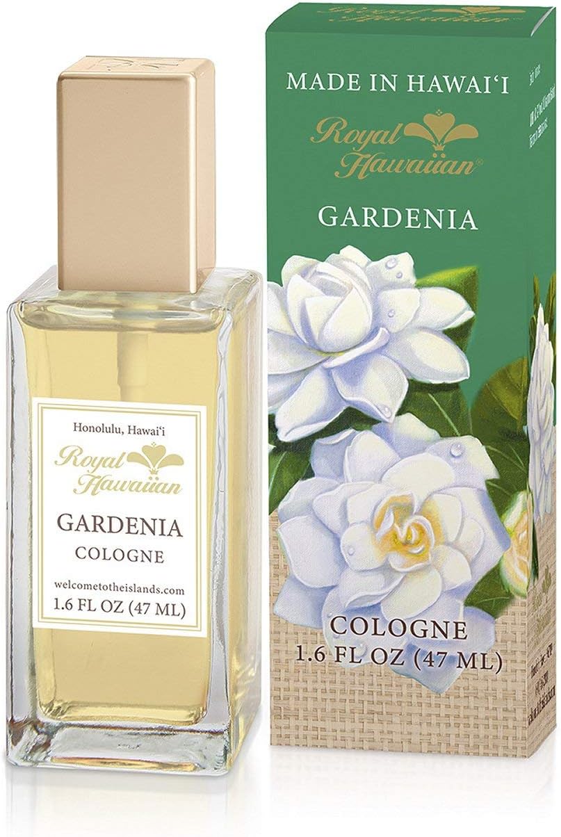 Tikimaster Hawaiian Gardenia Cologne Spray front view tropical floral fragrance