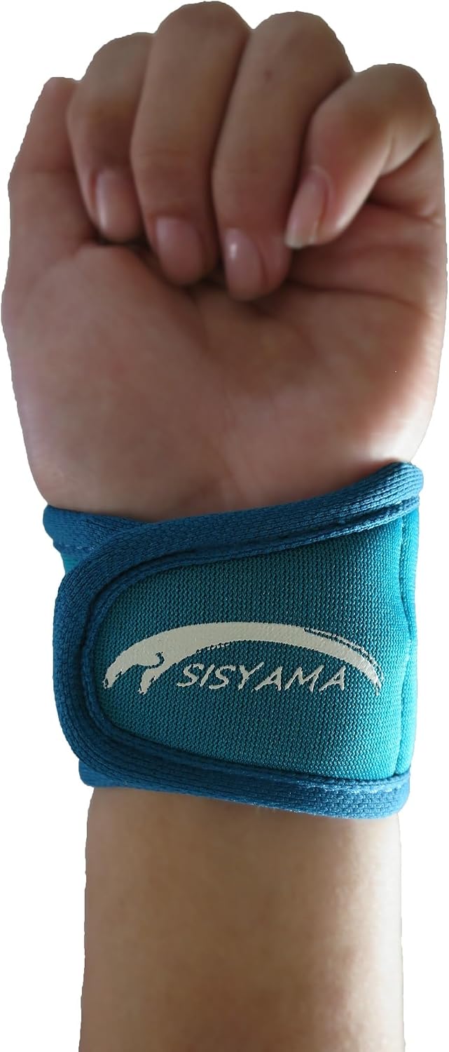 Sisyama wrist support brace front view fitness accessory