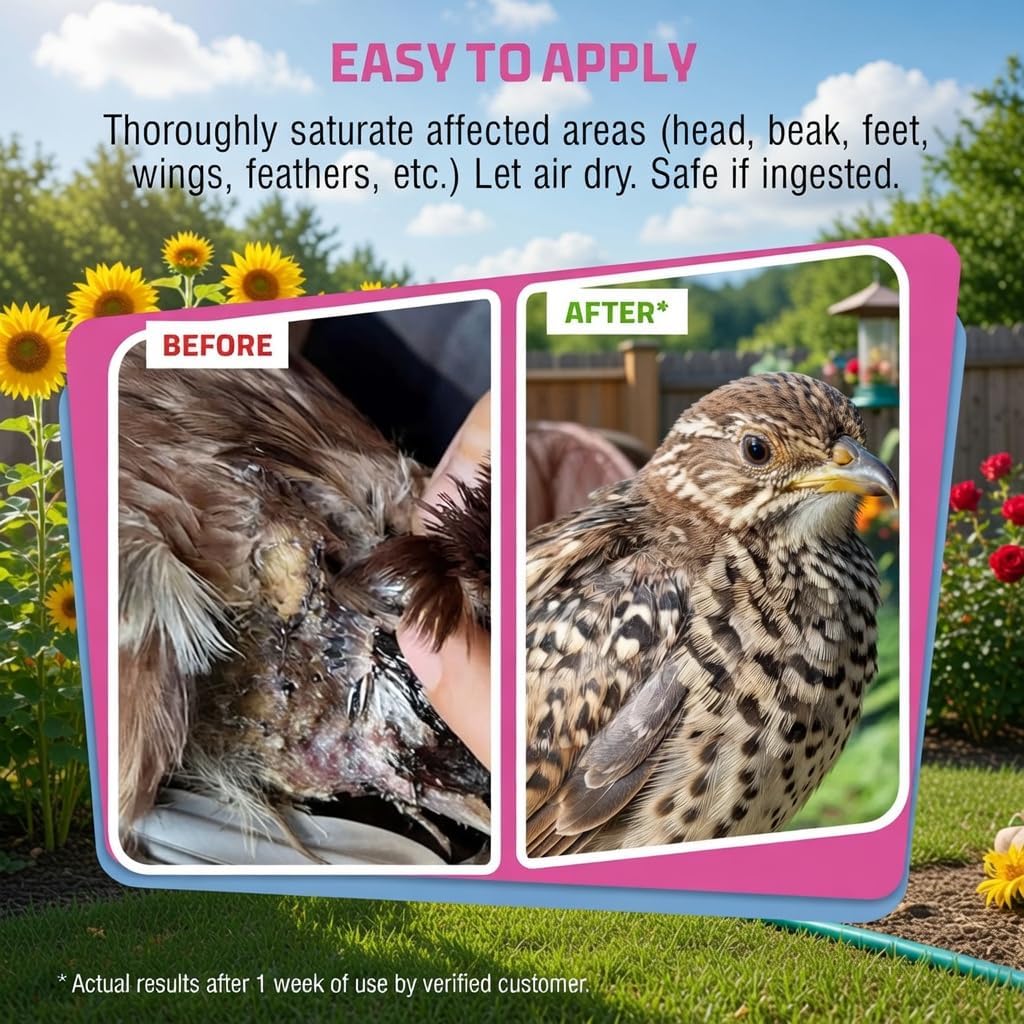 PetSilver natural silver spray for birds showcasing the pain free non stinging product formula