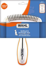 Professional grooming Wahl rake for dogs and cats on white background