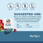 MaryRuth's fast-melting oral strips pouch packaging