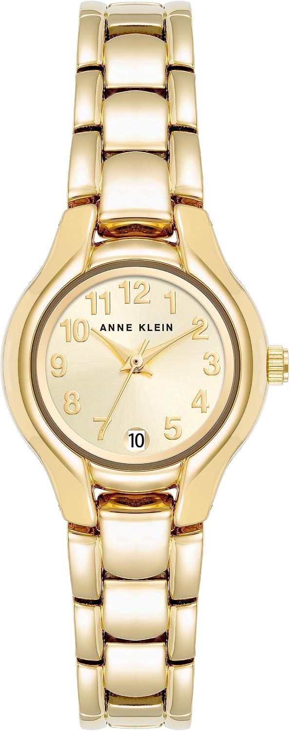 Anne Klein women's quartz wristwatch case back details