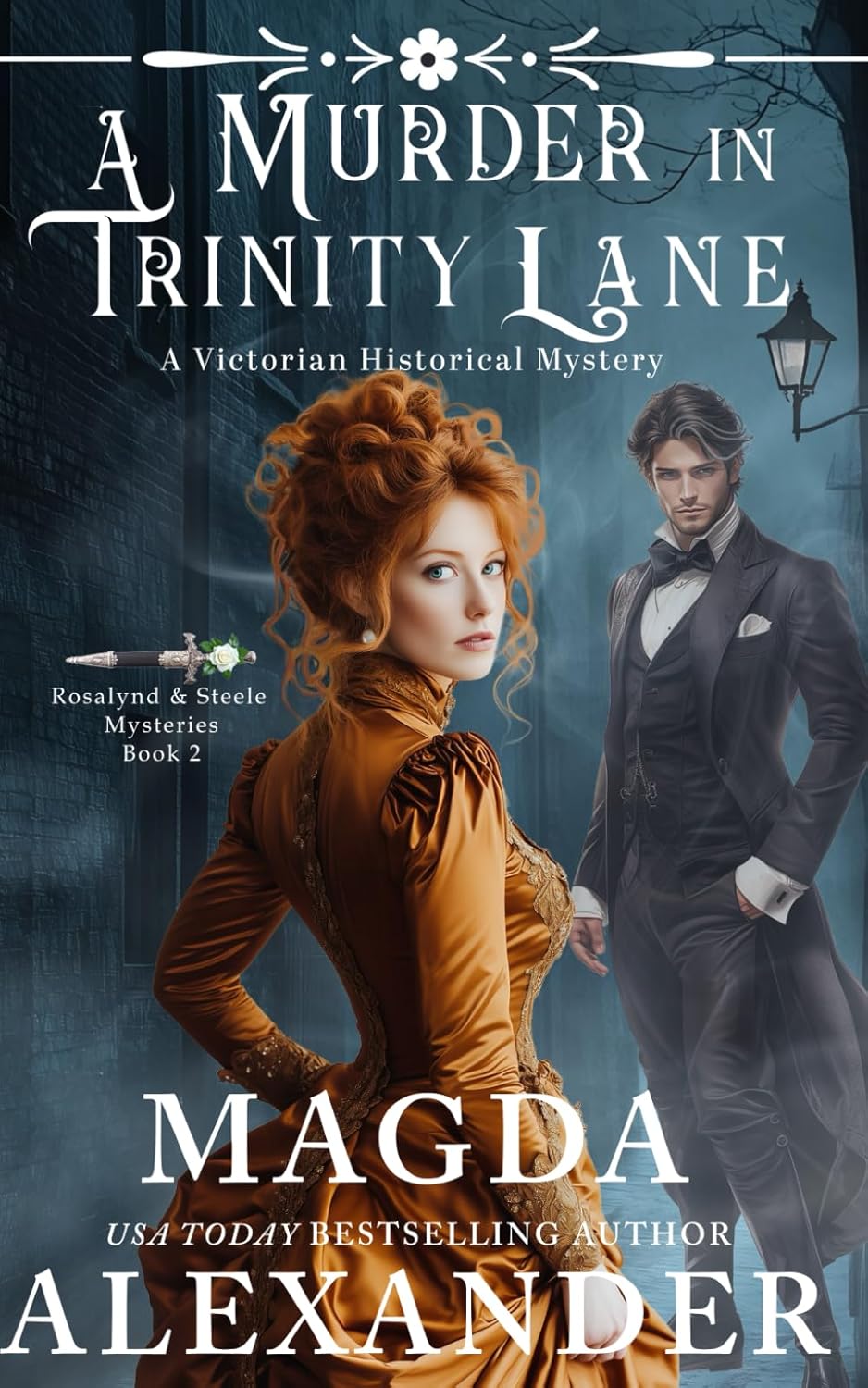 Magda Alexander A Murder in Trinity Lane front cover book jacket