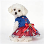 Close up shot of the high quality polyester fabric and stitching on the YSTAR dog apparel