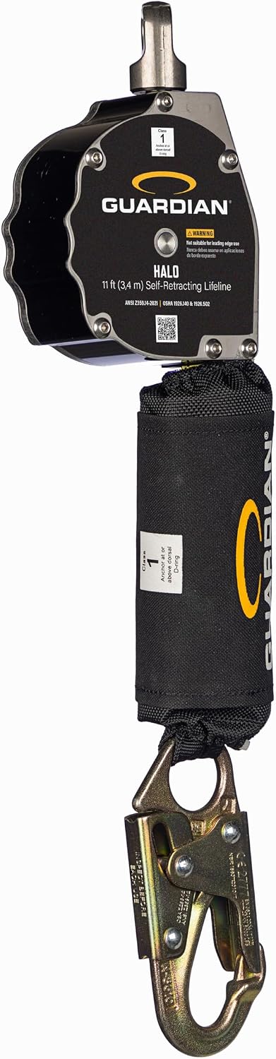 Guardian Fall Protection 10900 Halo Web Personal Self Retracting Lifeline front view buy online