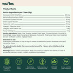 Wuffes Advanced Dog Hip and Joint Supplement with Glucosamine, Chondroitin, Omega 3, MSM, and Green Lipped Mussel, 60 Pork Flavored Chews for Small and Medium Dog Breeds - Image 9