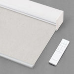 Bringnox Motorized Blinds with Remote, 100% Blackout Fabric Sample - Image 9