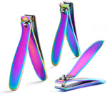 KADS rainbow nail clippers set front view