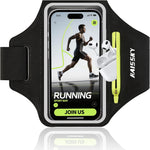 Running Armband for iPhone 15/14/13 Pro/Plus & Galaxy S20/S10, 3D Design Cell Phone Armband with Earphone Pouch Card Slot & Key Pockets, Water Resistant Sports Phone Holder Up to 6.9" Devices - Image 10