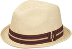 Peter Grimm Men's Depp Fedora Natural/Small/Medium AD - Image 1