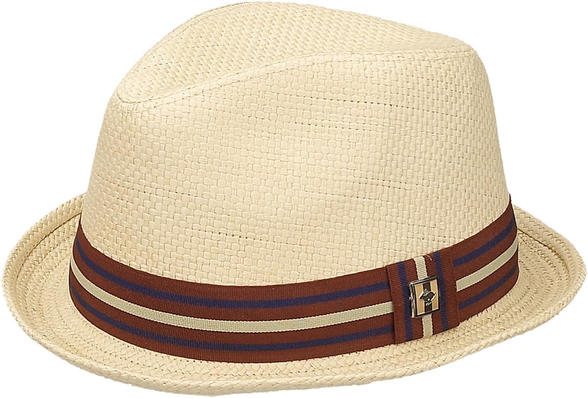 Peter Grimm Men's Depp Fedora Natural/Small/Medium AD - Image 1