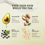 Just Nutritive Sunless Tanning Lotion brand packaging group shot