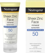 Neutrogena dry-touch facial sunscreen lotion texture swatch on skin