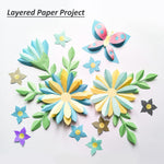 White back side of Livholic single-sided craft paper