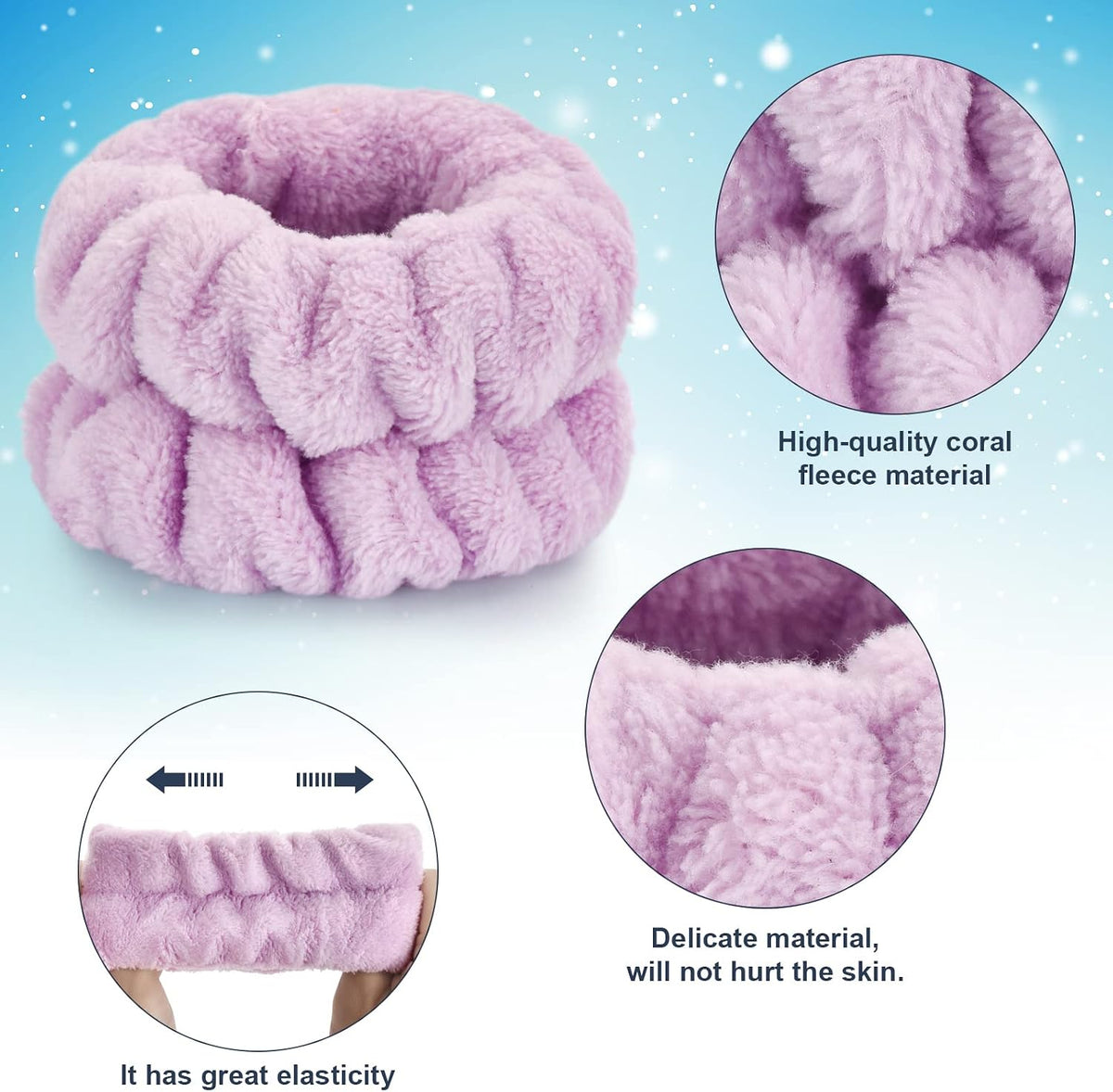 Dorbetar absorbent arm bands for skincare routine