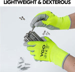Vgo 15 pairs work gloves pack display