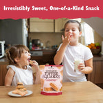 Authentic imported American holiday candy bag highlighting the gluten free and no artificial preservatives label.