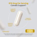 Candida Cleanse Detox capsules bottle packaging