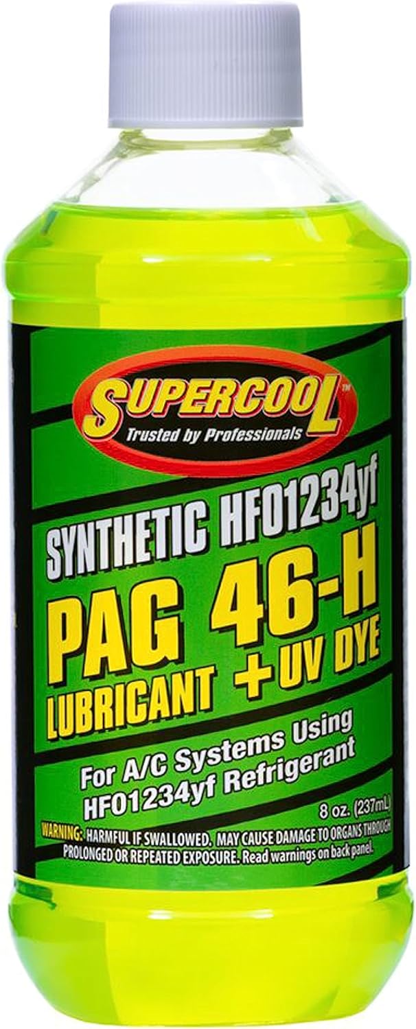 TSI Supercool 27262D HFO-1234yf PAG 46 synthetic lubricant bottle front view