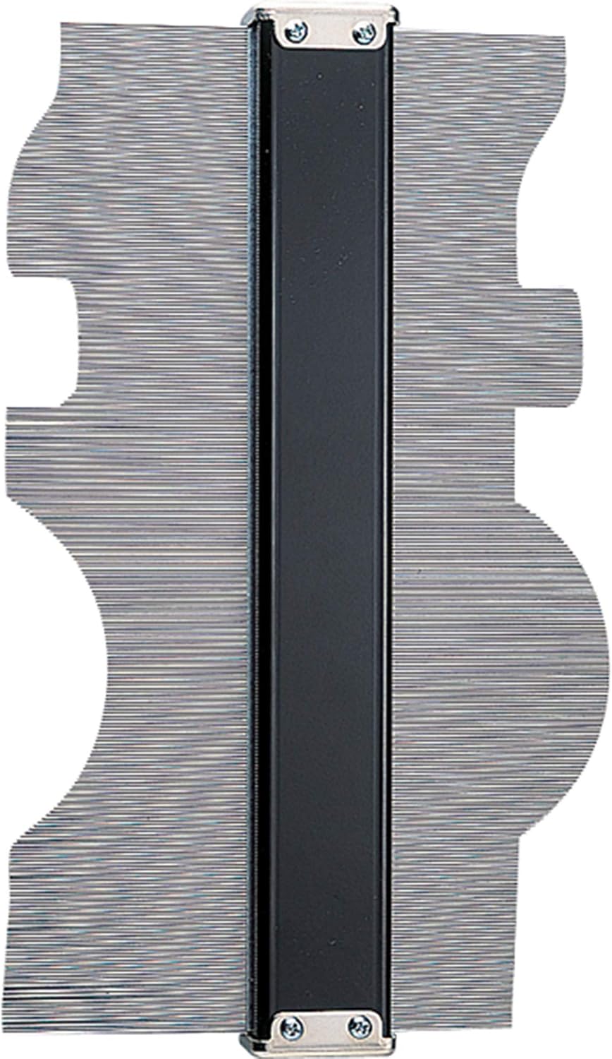 Shinwa Sokutei Molding Gauge front view showing stainless steel needles