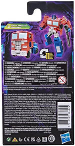 Transformers Optimus Prime action figure holding ion blaster