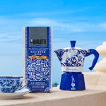 Bialetti Dolce & Gabbana Mocha Express Blue Mediterraneo for 3 Cups, Direct Fire (Coffee Maker, Espresso Makinetta) - Image 9