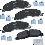 Bendix Priority1 CFC1339 Ceramic Front Brake Pads for Ford Focus 2011-2008 - Image 9