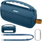 co2CREA soft silicone case for Bose SoundLink Flex second generation front view in twilight blue