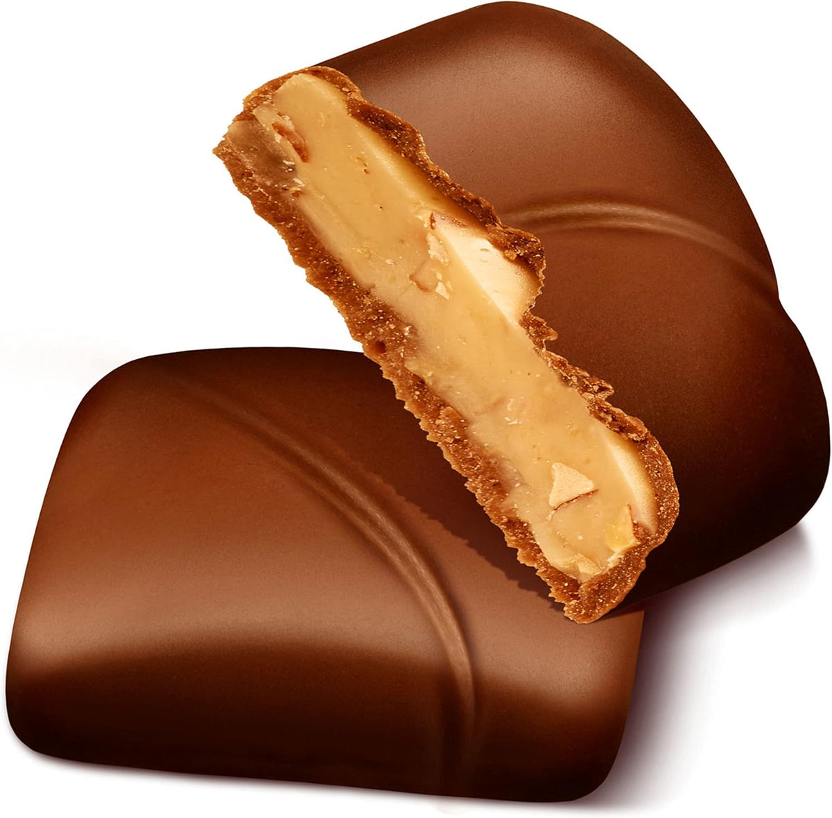 Heath Miniatures English Toffee chocolate bars used as toppings on a bowl of ice cream