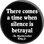 Square Deal Recordings Martin Luther King Jr button front view protest accessory
