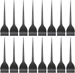 Hulless hair dye brushes front view color tint applicator