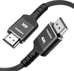 Highwings Long HDMI Cable 50FT 4K HDR High Speed HDMI 2.0 Cables | 18Gbps 2.0 Braided Cord-Supports (1080P 30Hz HDR,Video Ultra HD 1080p 3D HDCP 2.2 ARC-Compatible with PS4/3 HDTV/PS5/Blu-ray - Image 9