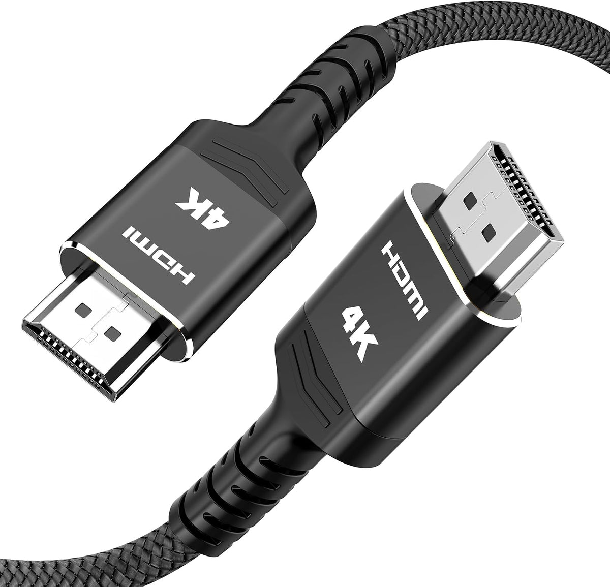 Highwings Long HDMI Cable 50FT 4K HDR High Speed HDMI 2.0 Cables | 18Gbps 2.0 Braided Cord-Supports (1080P 30Hz HDR,Video Ultra HD 1080p 3D HDCP 2.2 ARC-Compatible with PS4/3 HDTV/PS5/Blu-ray - Image 9