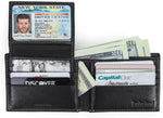 Timberland security wallet with removable ID passcase