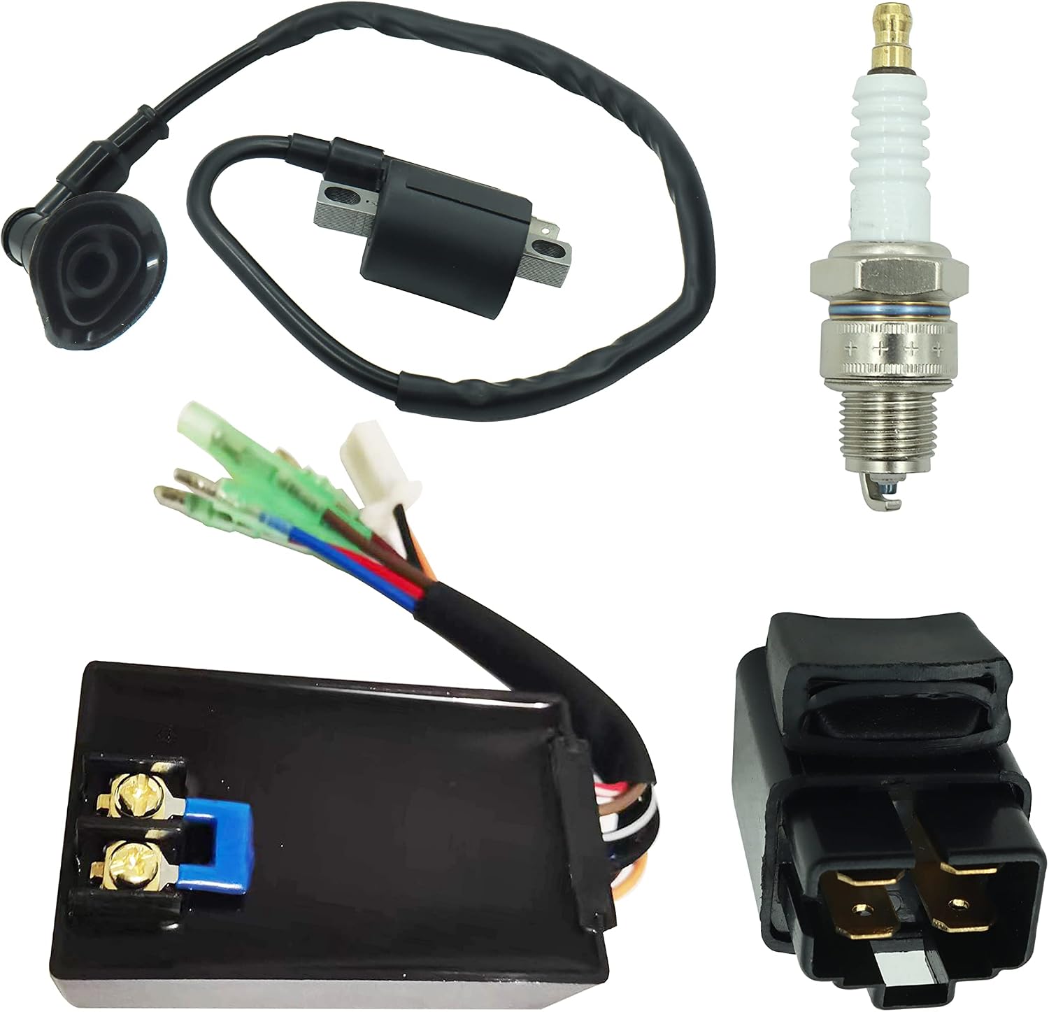 Dabazualy CDI box and ignition kit front view accessories