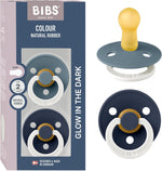 BIBS Pacifiers Colour Collection | Natural Rubber Baby Pacifier | Set of 2 BPA-Free Soothers | Made in Denmark | 18+ Months (Pack of 2) | Ivory - Image 14
