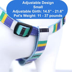 Pawtitas dog harness reflective strip detail