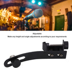 Zyyini stainless steel drum mic clamp adjustable angle