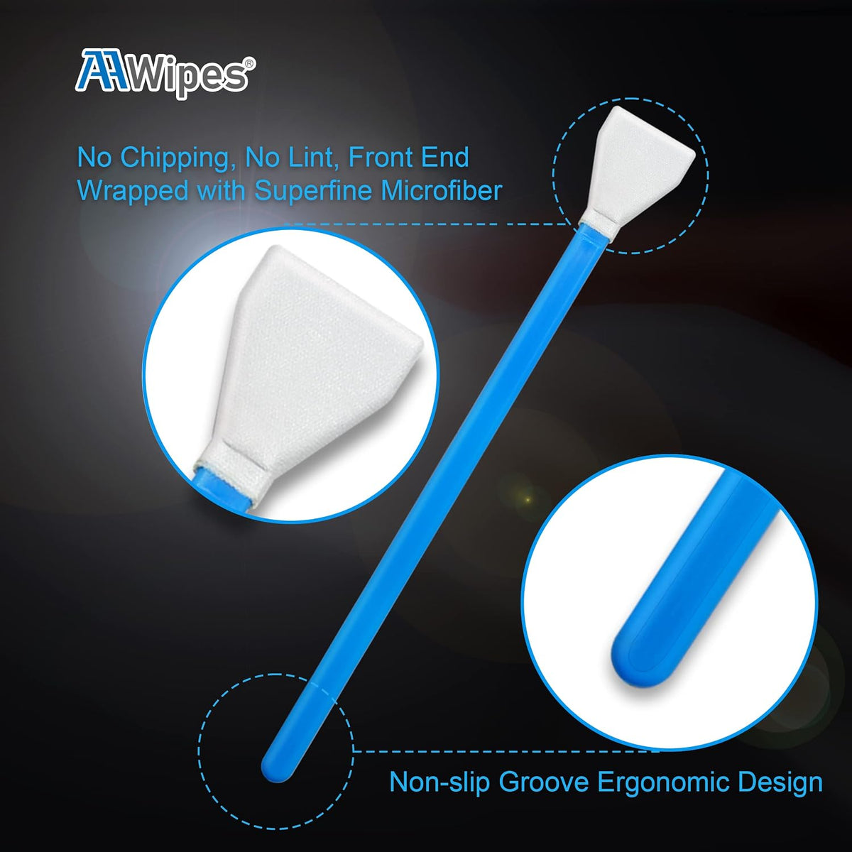AAwipes Sensor Cleaning Swabs 16mm for APS-C Sensors DDR DSLR or SLR 20pcs - Image 5