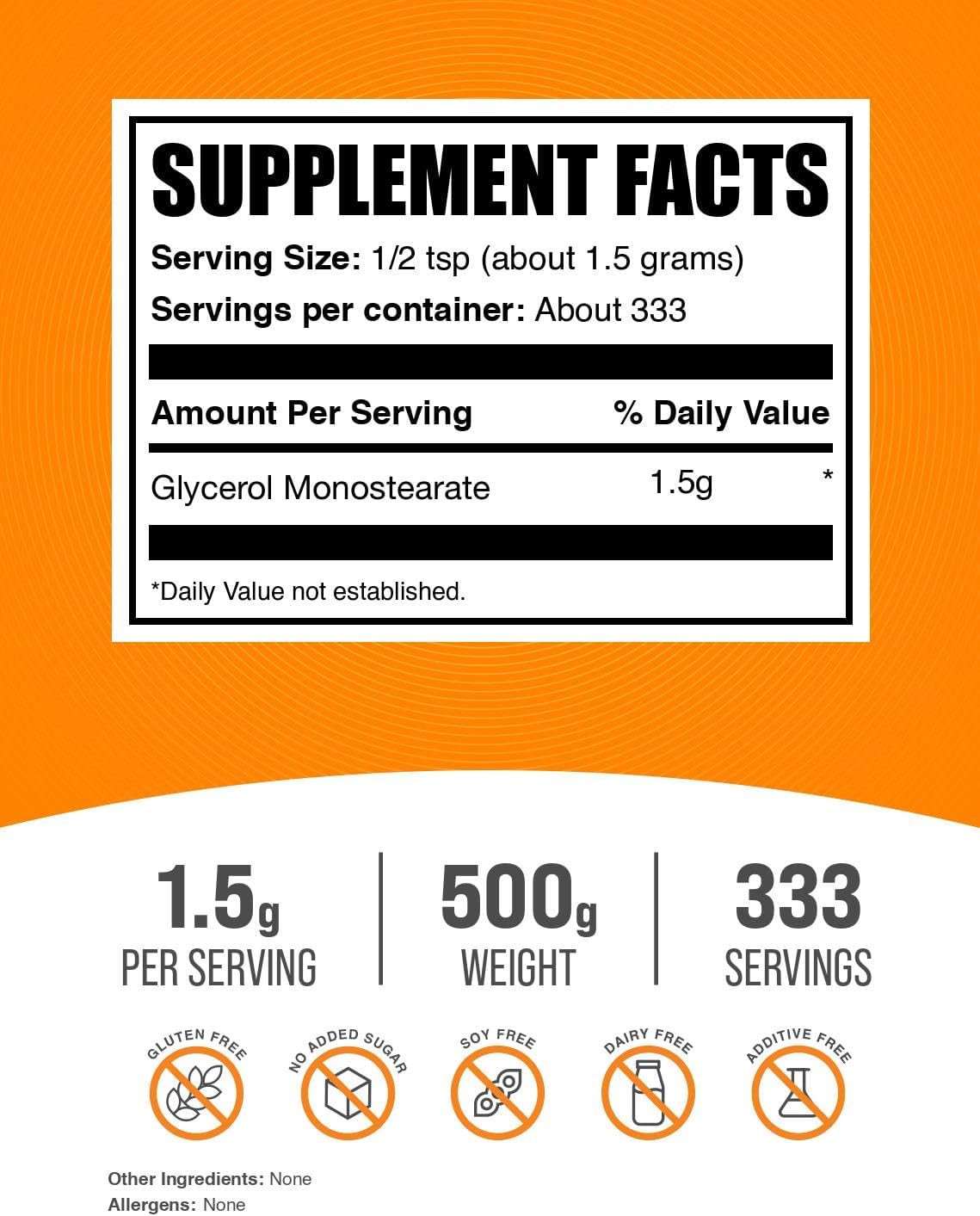 BulkSupplements unflavored GMS powder packaging for muscle hydration