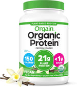 Orgain Organic Vegan Protein Powder, Strawberries & Cream - 21g Plant Based Protein, 4g Prebiotic Fiber, Low Net Carb, No Lactose Ingredients, No Added Sugar, Non-GMO, For Shakes & Smoothies, 2.03 lb - Image 11