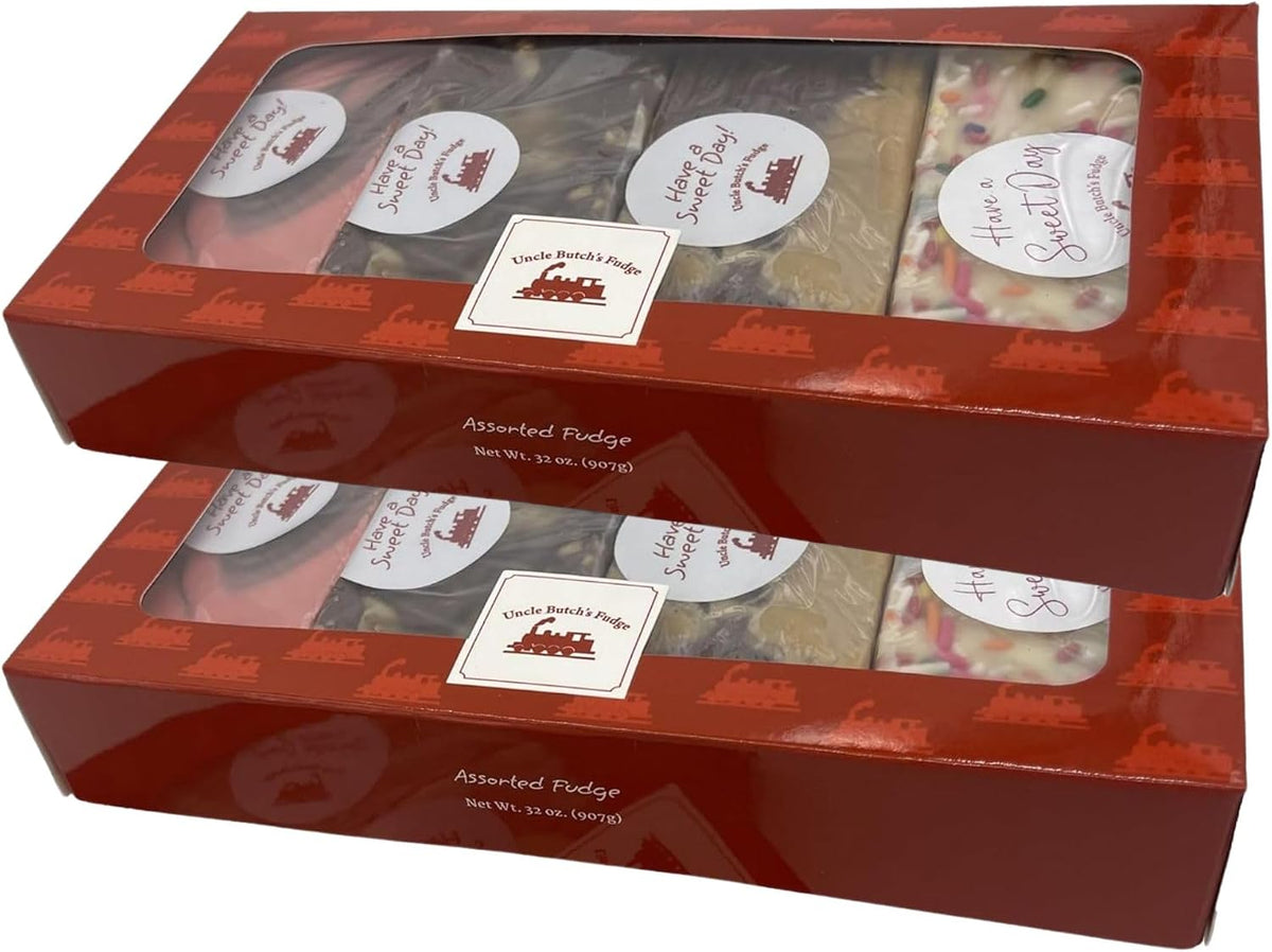 Uncle Butch's Fudge Custom Box - Creamy and Smooth Fudge Sampler - Choose Any 3 Flavors of Delicious & Decadent Fudge (24 oz. (3 Flavors)) - Image 9