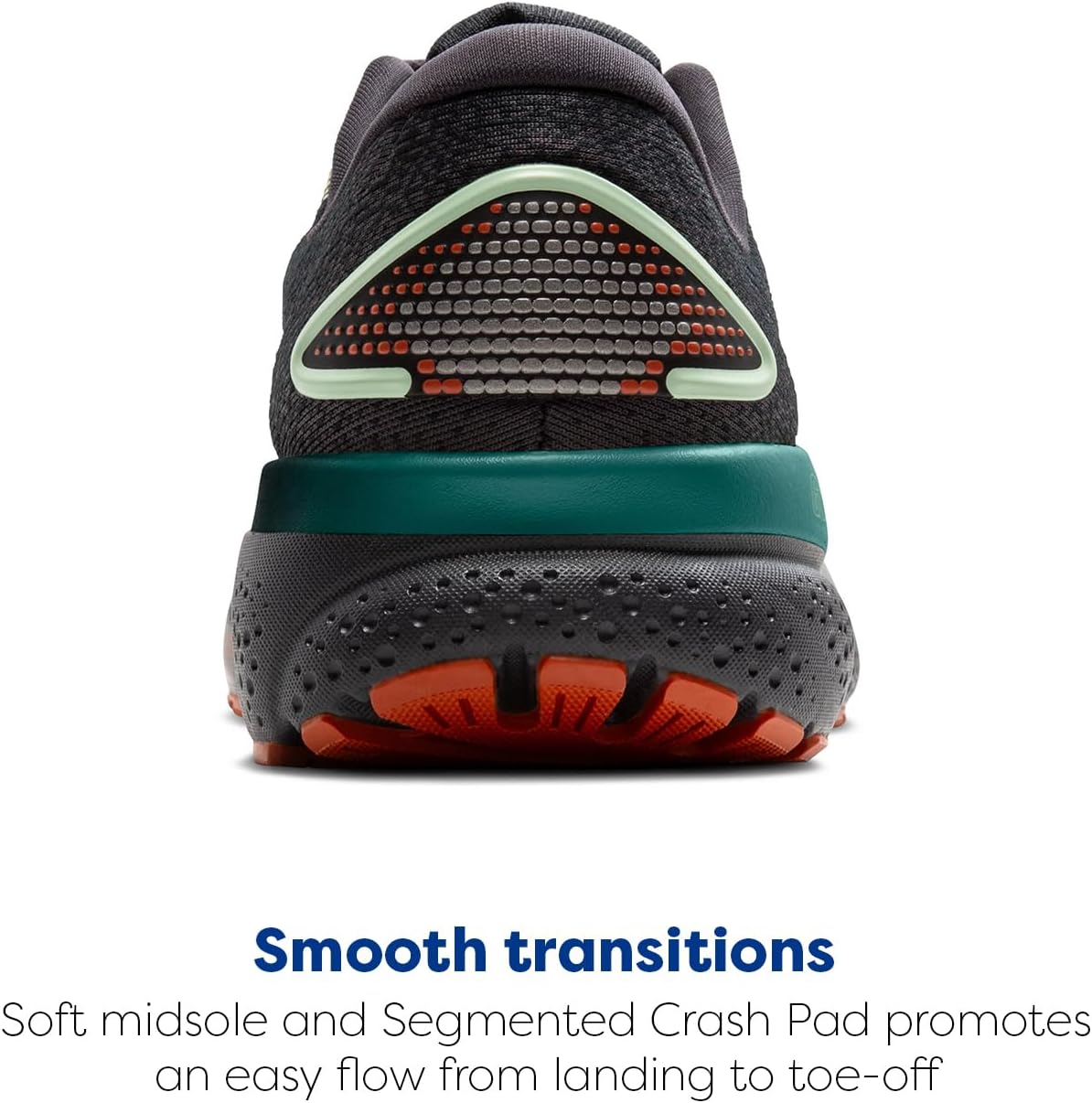 Brooks running shoe engineered air mesh upper close-up texture