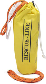 Seachoice rescue line throw bag front view marine safety equipment.