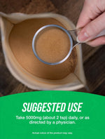 BulkSupplements Organic Maca Root Powder unflavored gluten free certified organic seal view