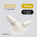 Premium imported workout supplement bottle from Dorado Nutrition